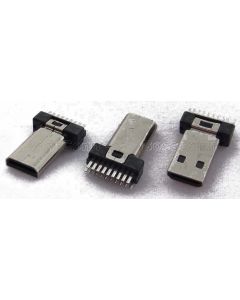 HDMI D TYPE, MALE CONNECTOR, CLAMP BOARD TYPE